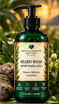 Emerald Paradise Boutique Beard Hemp Wash Gel 4 oz
