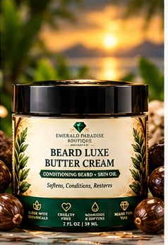 Emerald Paradise Boutique Beard Luxe Butter Cream 2 oz