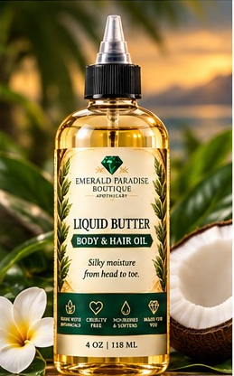 Liquid Butter - Body & Hair Oil 4oz