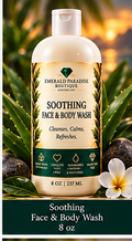 Emerald Paradise Boutique Soothing Face and Body Wash 8 oz